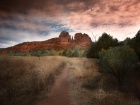 Tn Sedona at midday dusk